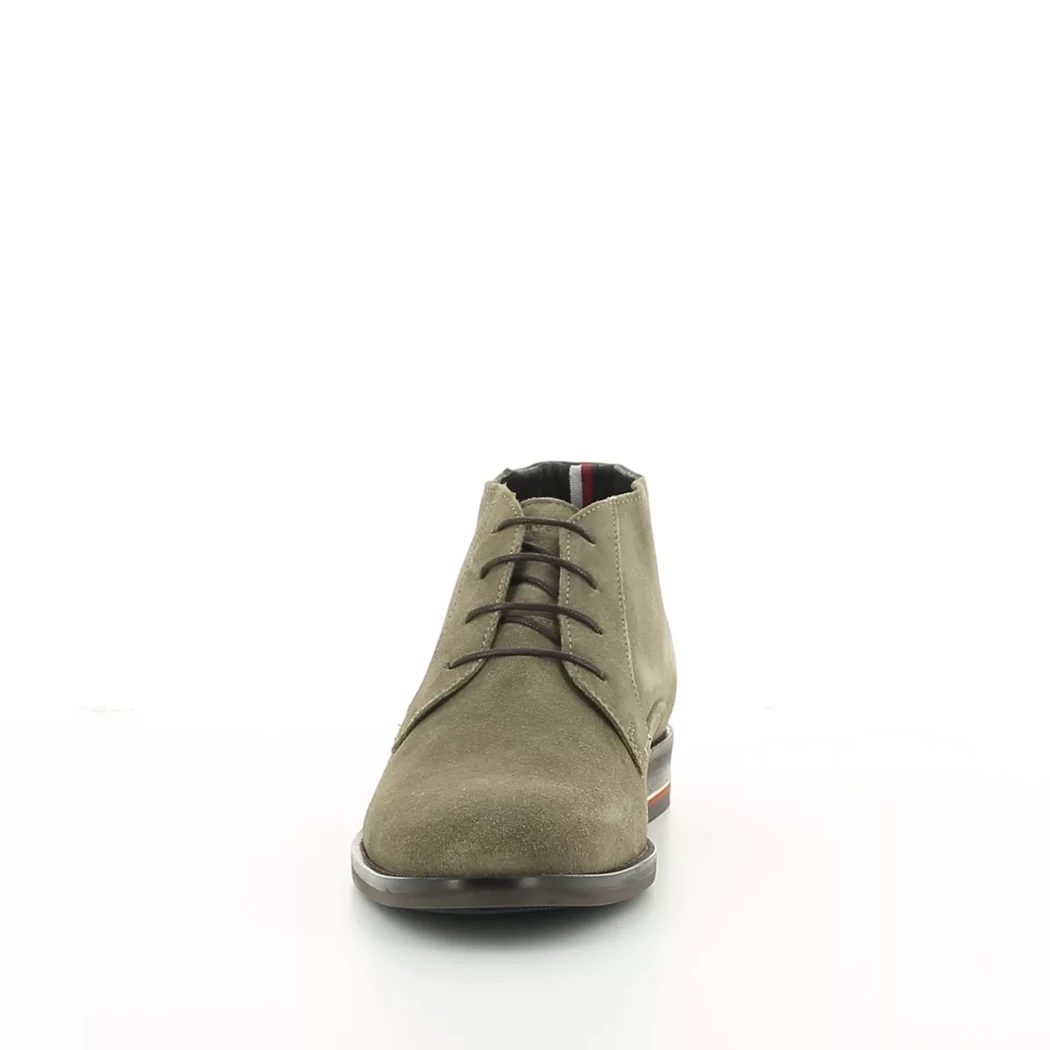 Image (5) de la chaussures Tommy jeans - Bottines Taupe en Cuir nubuck