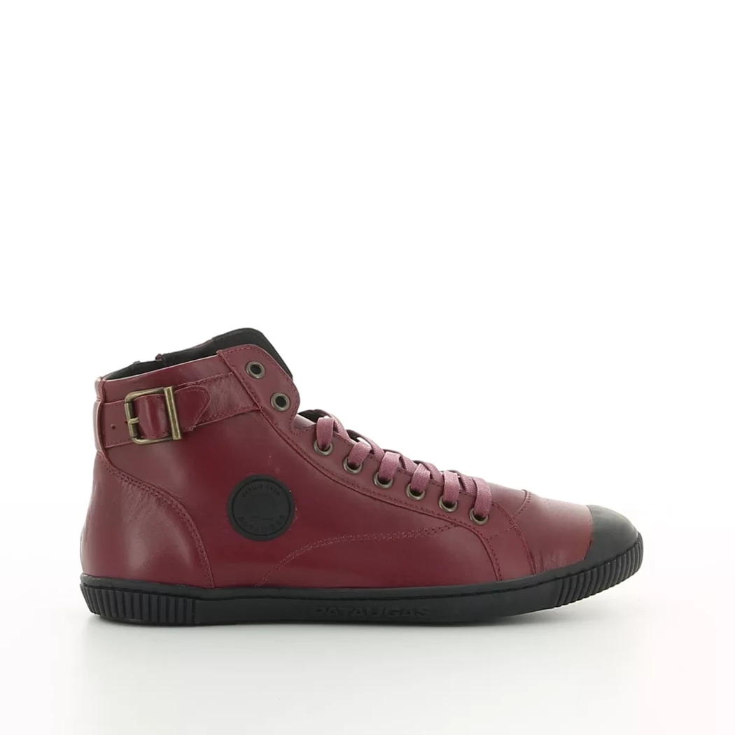 Image (2) de la chaussures Pataugas - Bottines Bordeaux en Cuir