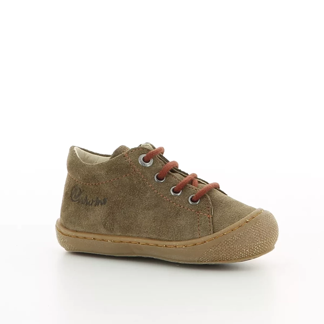 Image (1) de la chaussures Naturino - Bottines Taupe en Cuir nubuck