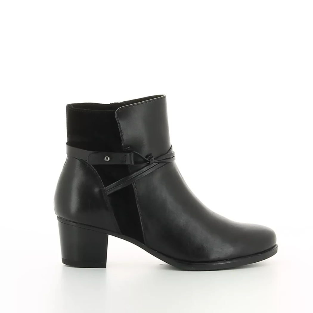 Image (2) de la chaussures Caprice - Boots Noir en Cuir