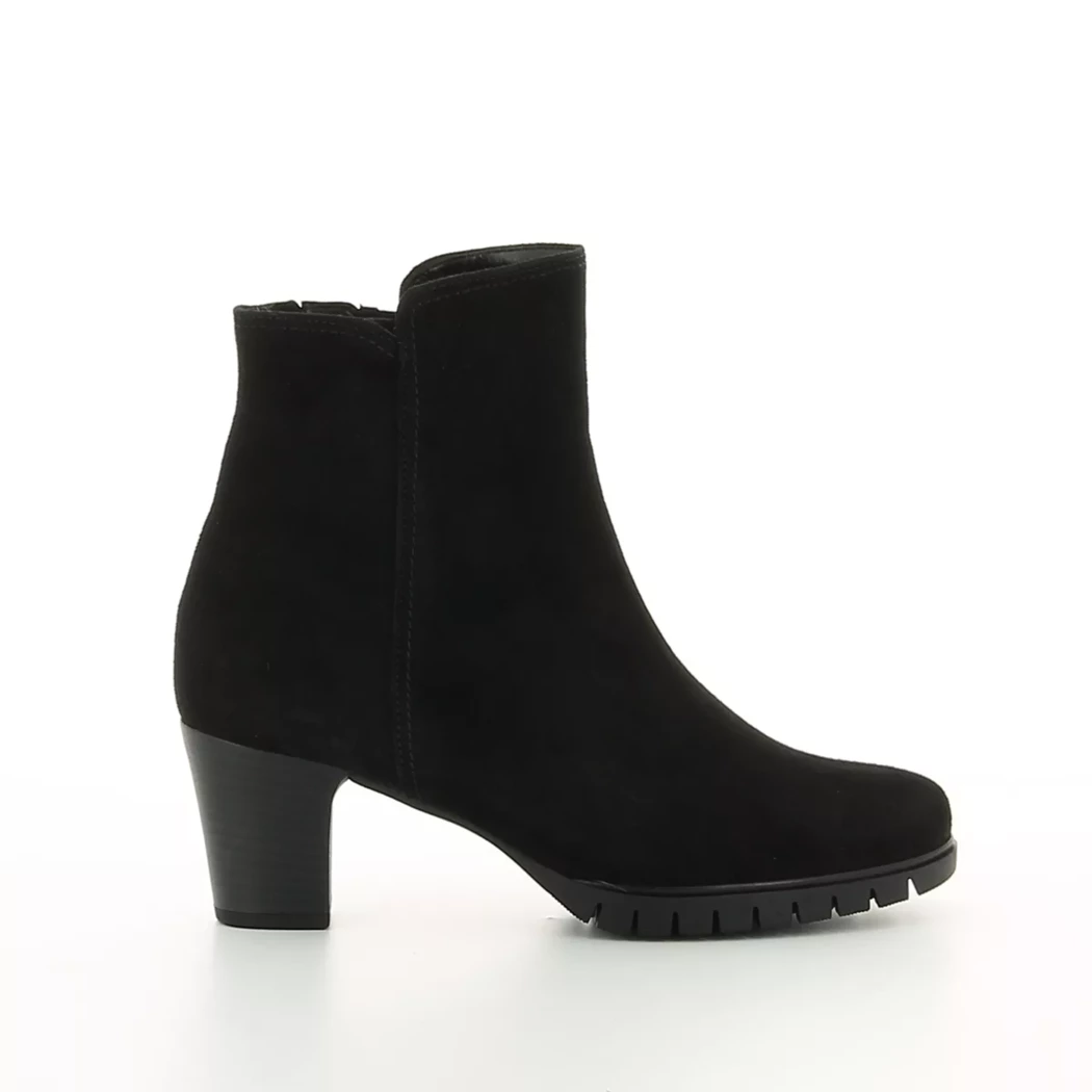 Image (2) de la chaussures Gabor - Boots Noir en Cuir nubuck