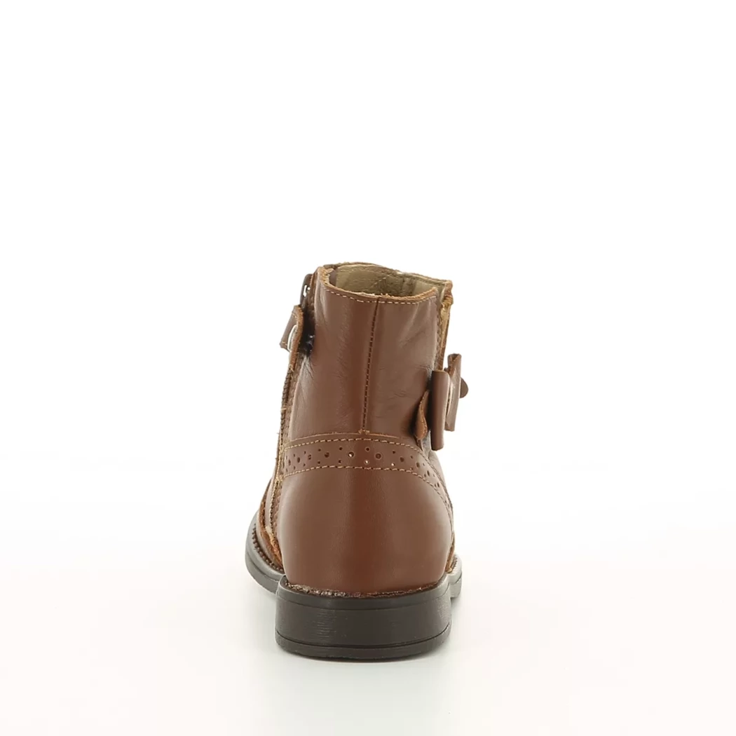 Image (3) de la chaussures Norvik - Boots Cuir naturel / Cognac en Cuir