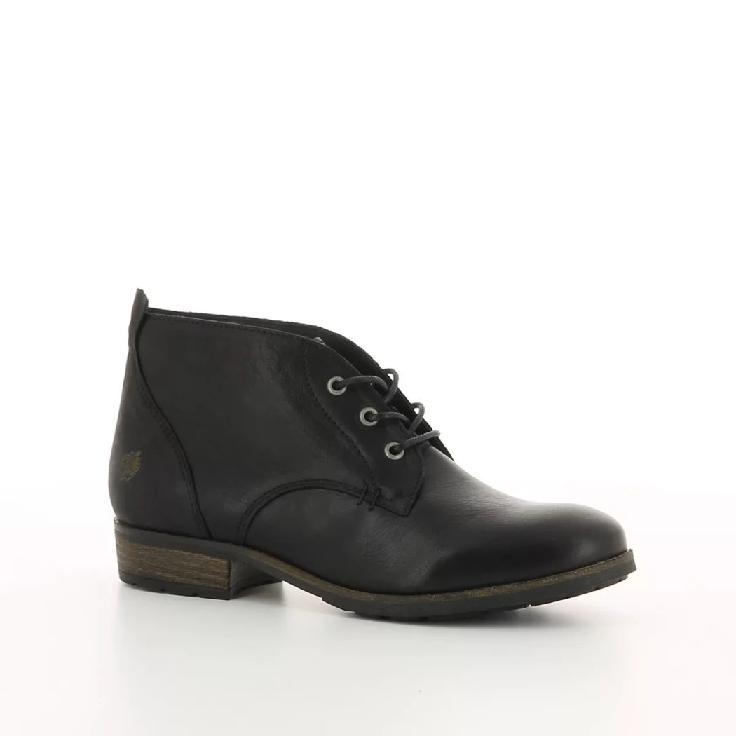 Image (1) de la chaussures Apple of Eden - Bottines Noir en Cuir