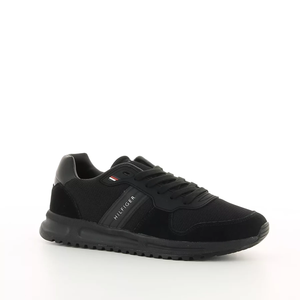 Image (1) de la chaussures Tommy Hilfiger - Baskets Noir en Cuir nubuck