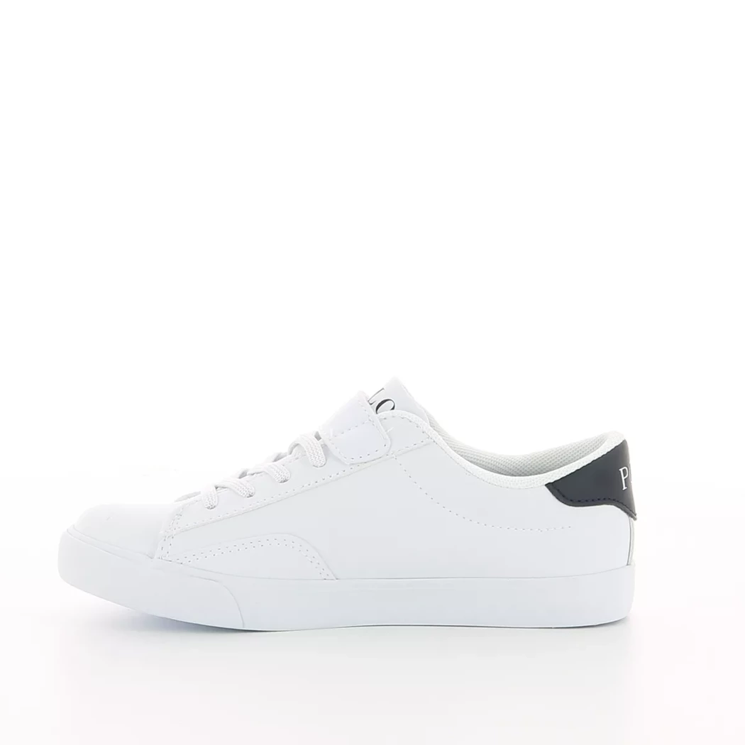 Image (4) de la chaussures Ralph Lauren - Baskets Blanc en Cuir synthétique