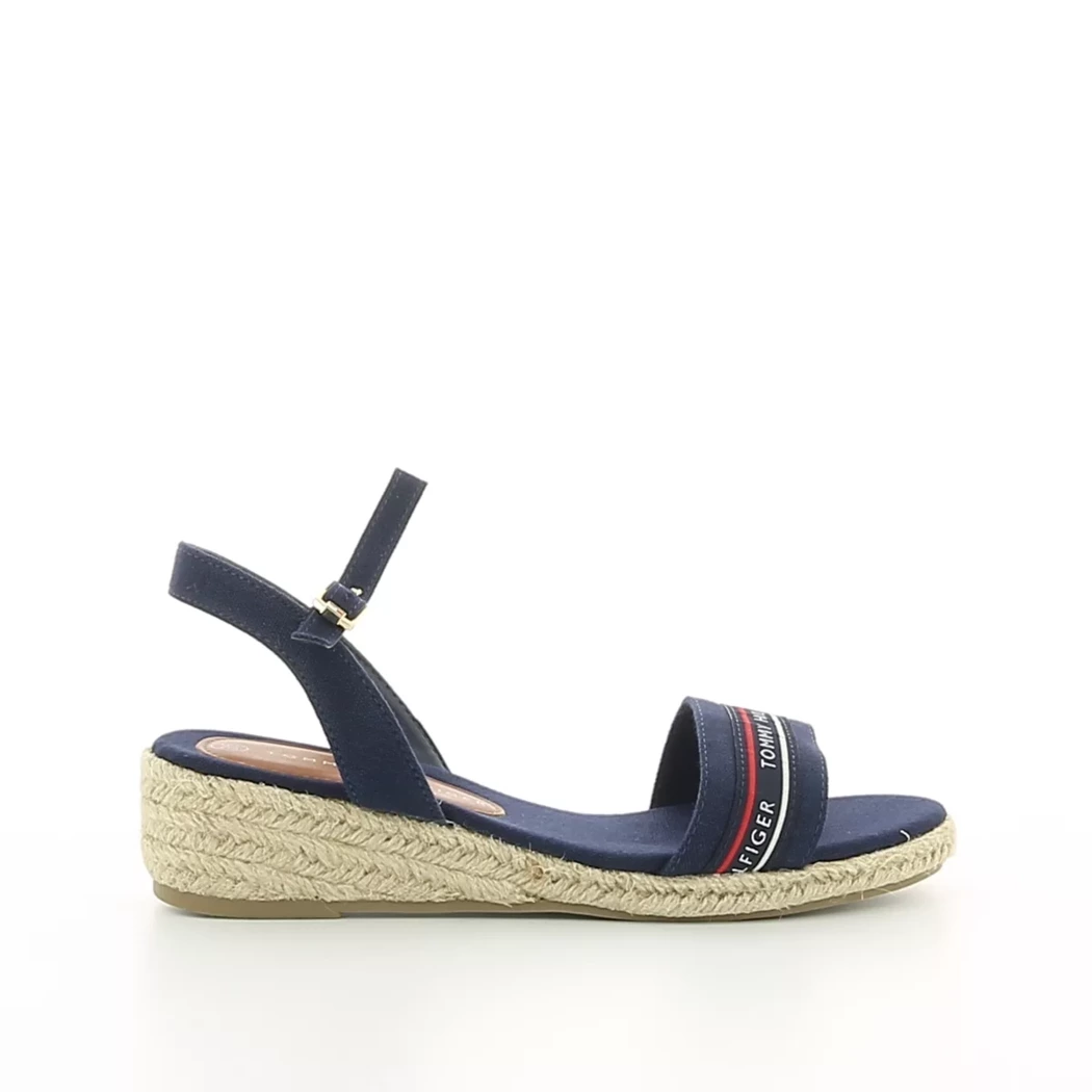 Image (2) de la chaussures Tommy Hilfiger - Sandales et Nu-Pieds Bleu en Textile