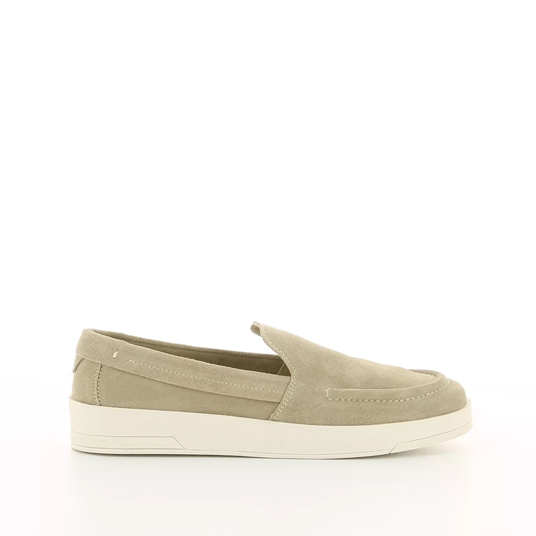 Image (2) de la chaussures Jack & Jones - Mocassins Beige en Cuir nubuck