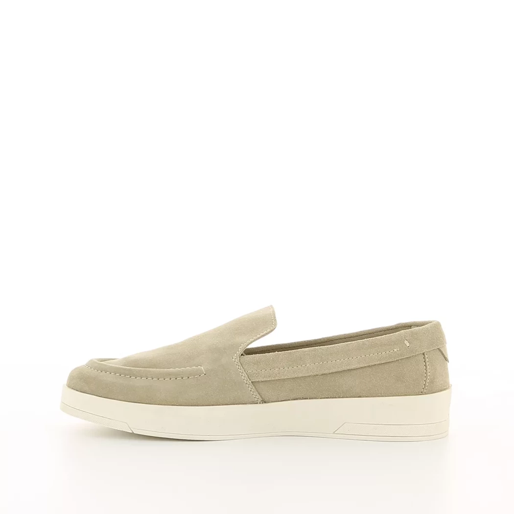 Image (4) de la chaussures Jack & Jones - Mocassins Beige en Cuir nubuck