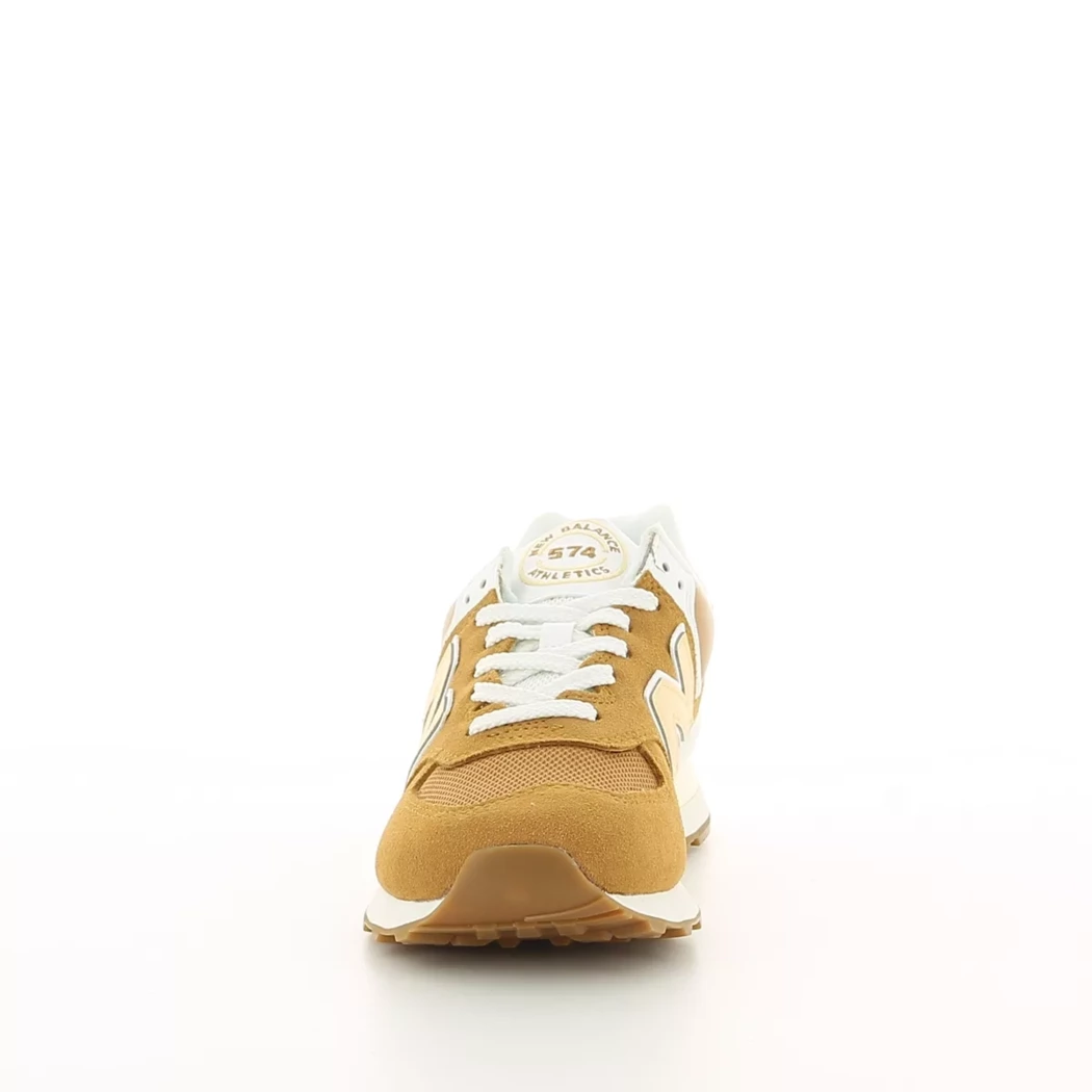 Image (5) de la chaussures New Balance - Baskets Cuir naturel / Cognac en Cuir nubuck