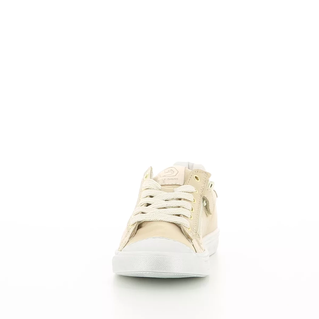 Image (5) de la chaussures Little David - Baskets Beige en Cuir