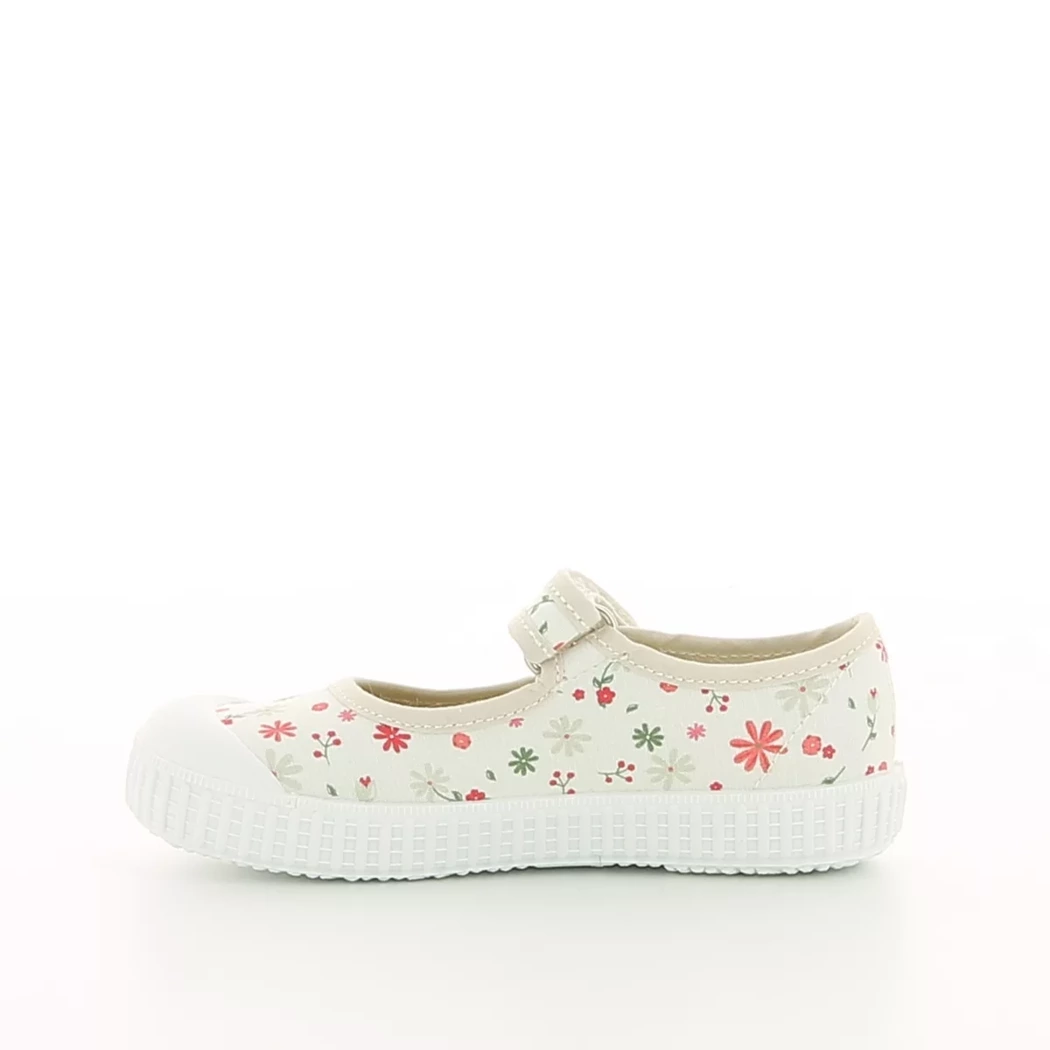 Image (4) de la chaussures Kmins - Ballerines Beige en Textile