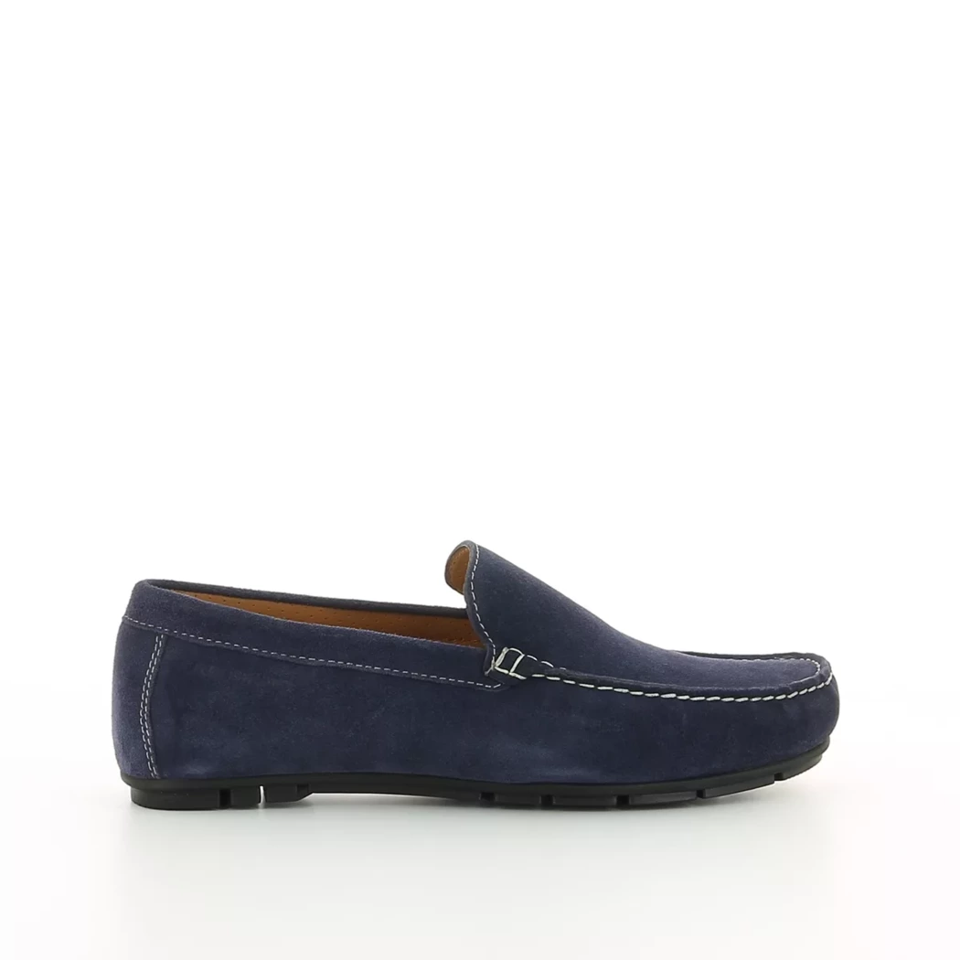 Image (2) de la chaussures Redskins - Mocassins Bleu en Cuir nubuck