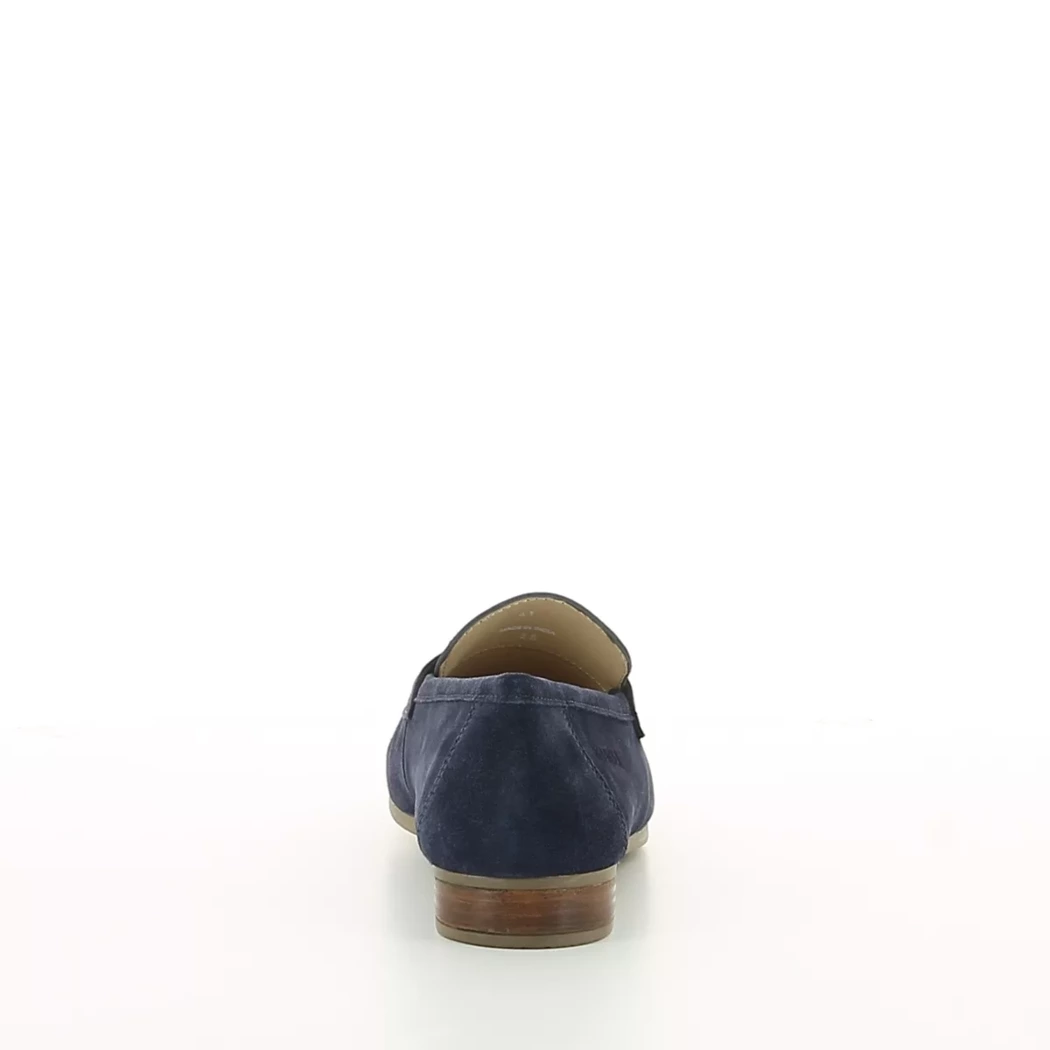 Image (3) de la chaussures Redskins - Mocassins Bleu en Cuir nubuck