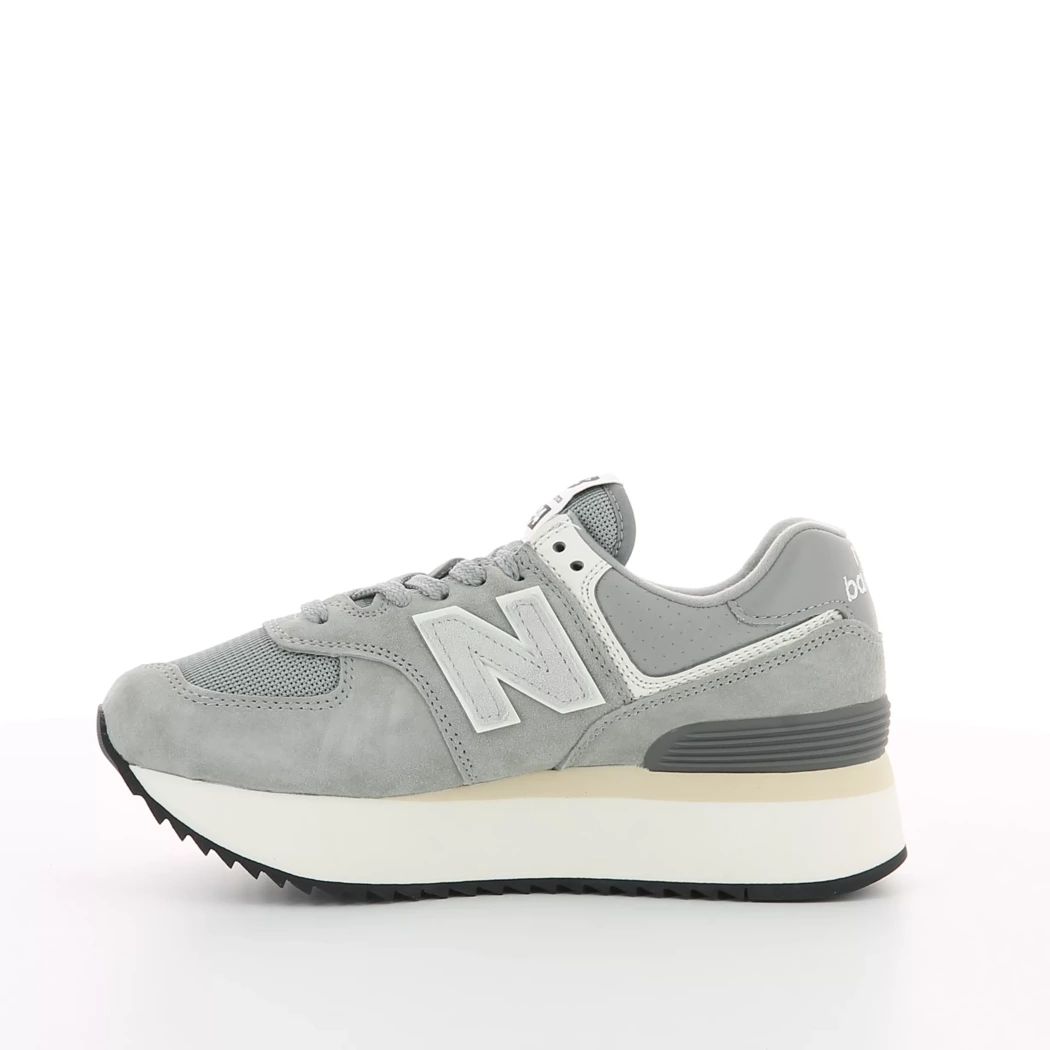 Image (4) de la chaussures New Balance - Baskets Gris en Cuir nubuck