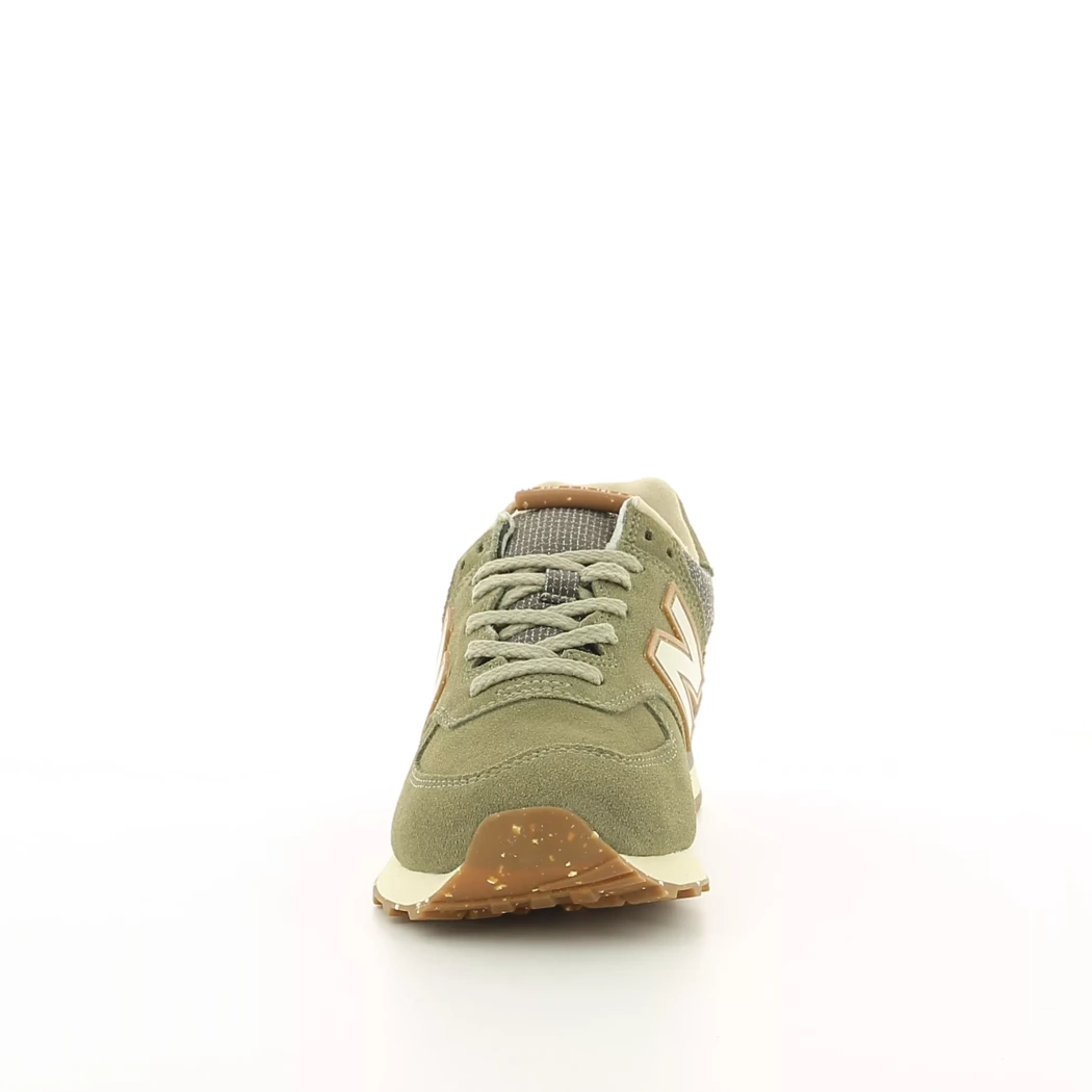 Image (5) de la chaussures New Balance - Baskets Vert en Cuir nubuck