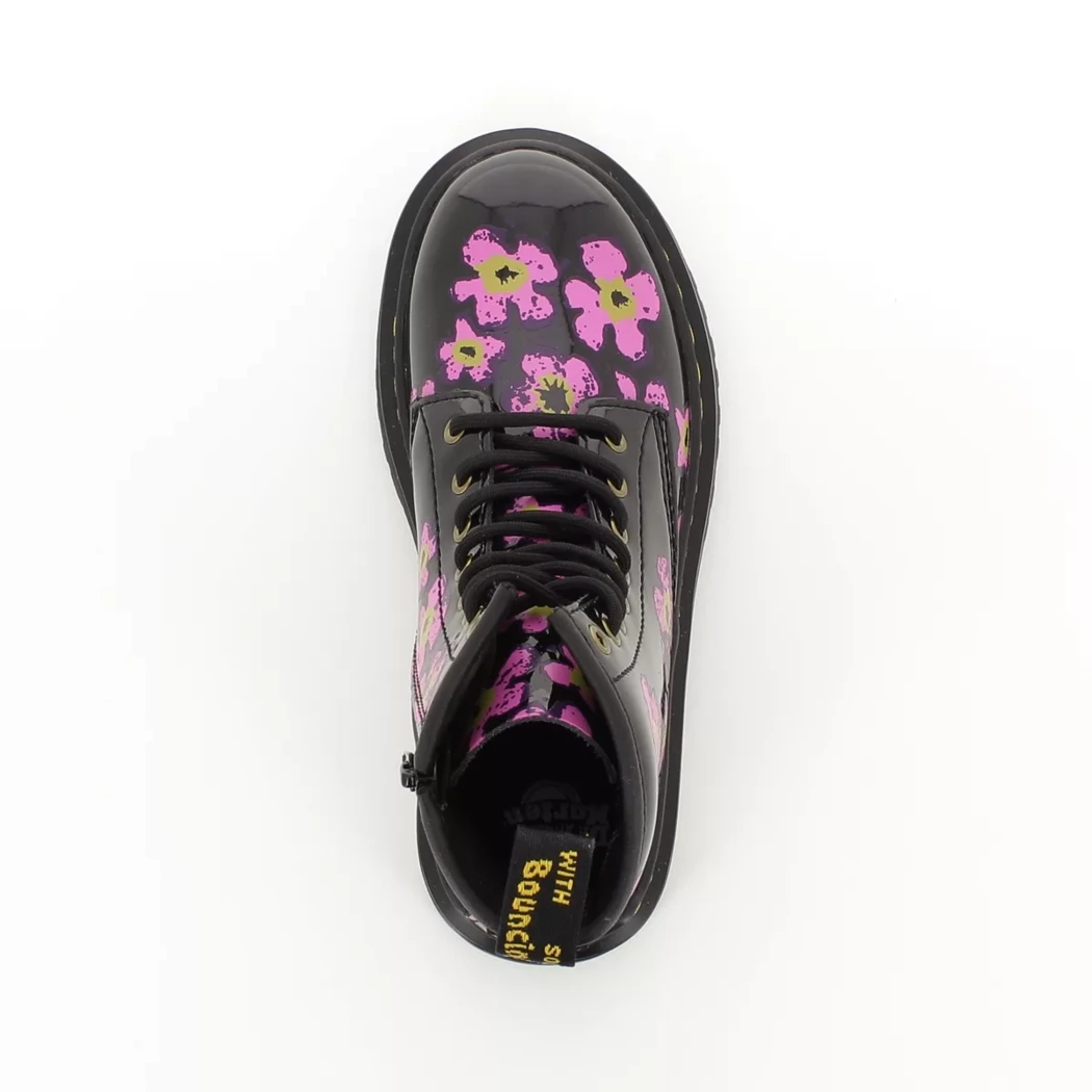 Image (6) de la chaussures Dr. Martens - Bottines Noir en Cuir vernis