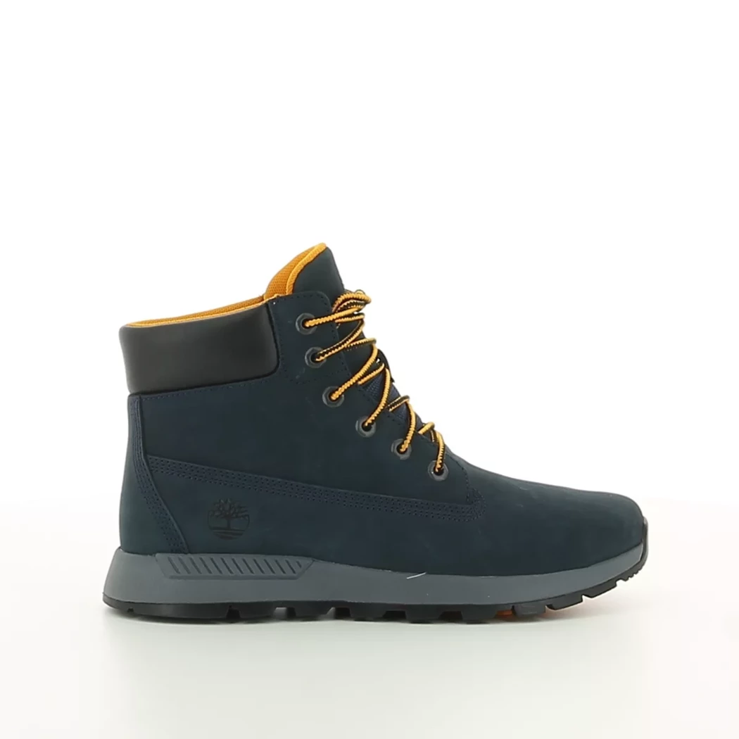 Image (2) de la chaussures Timberland - Bottines Bleu en Cuir nubuck