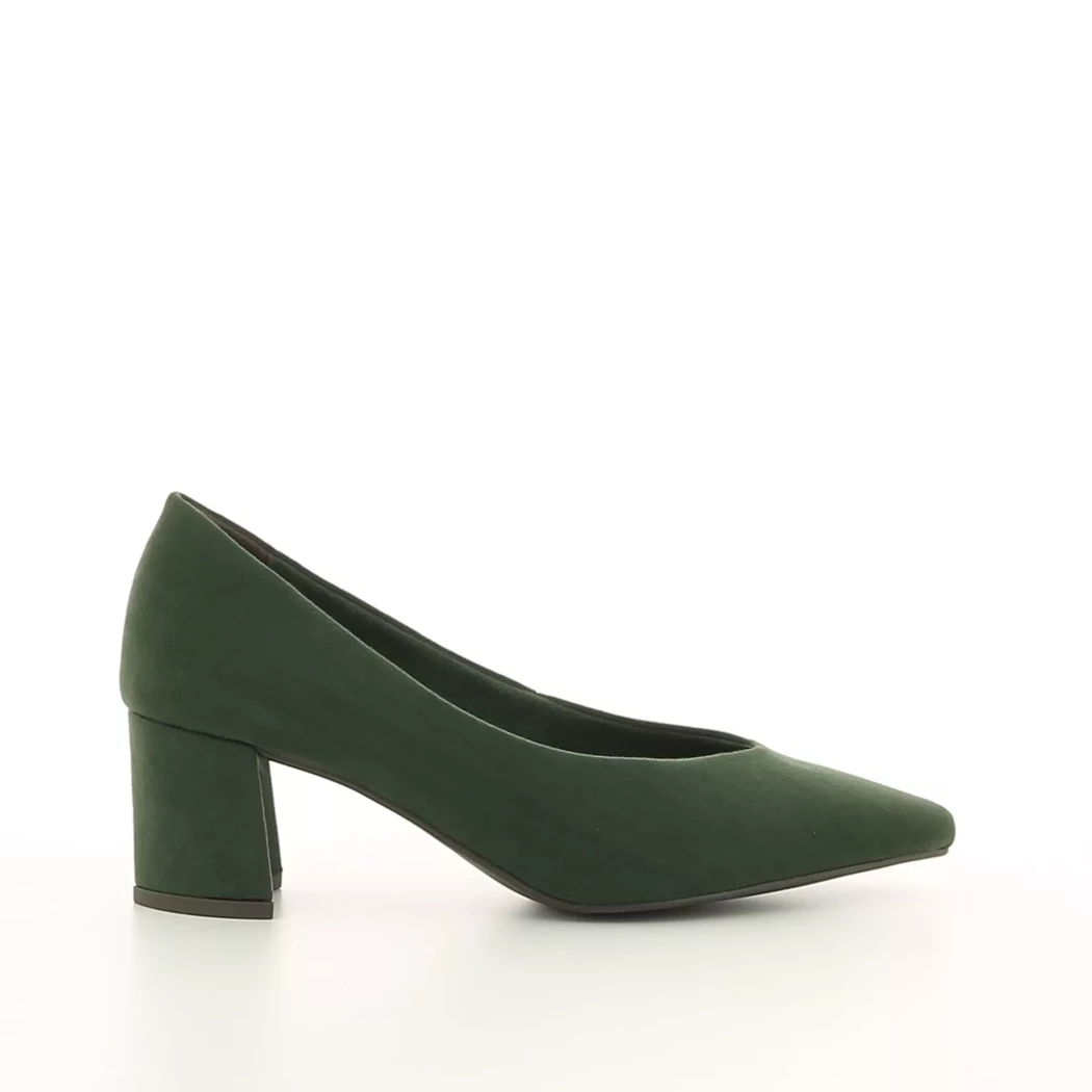 Image (2) de la chaussures Marco Tozzi - Escarpins Vert en Cuir synthétique