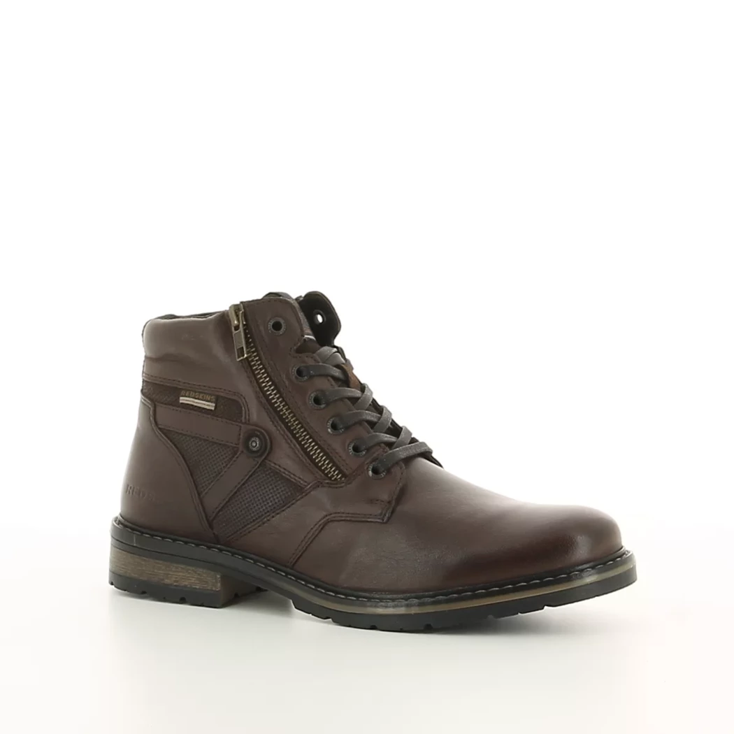 Image (1) de la chaussures Redskins - Bottines Marron en Cuir