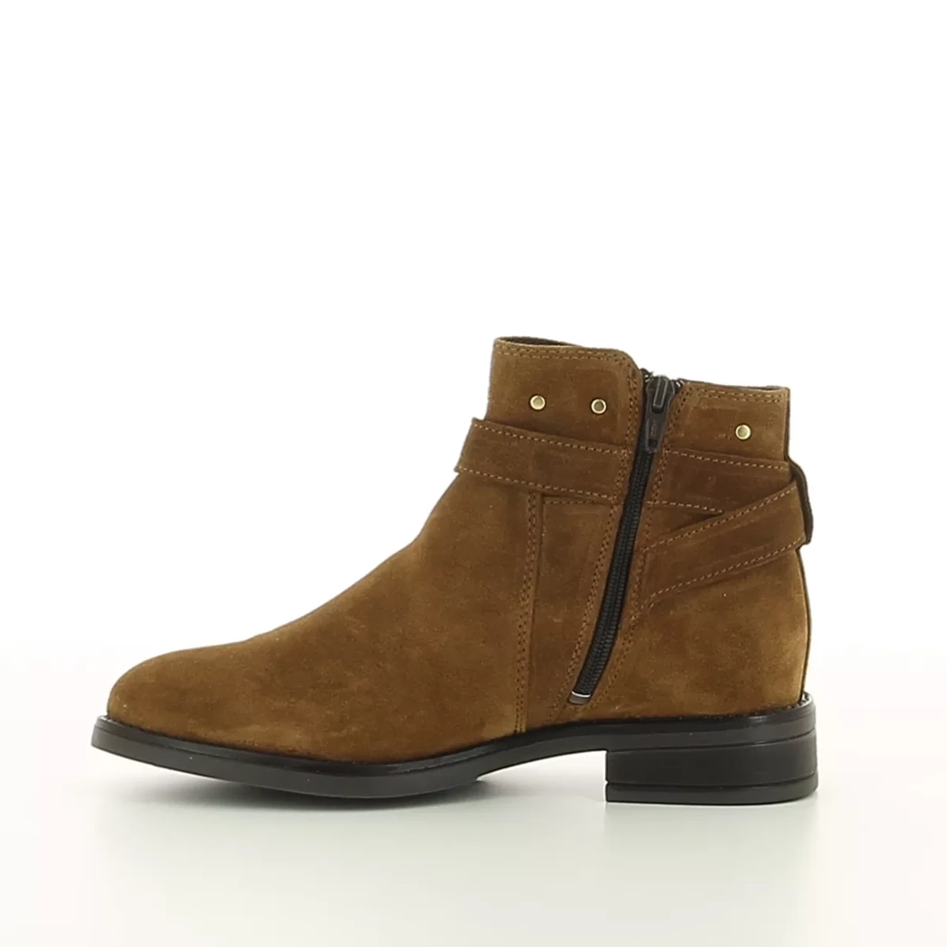 Image (4) de la chaussures Goodstep - Boots Cuir naturel / Cognac en Cuir nubuck