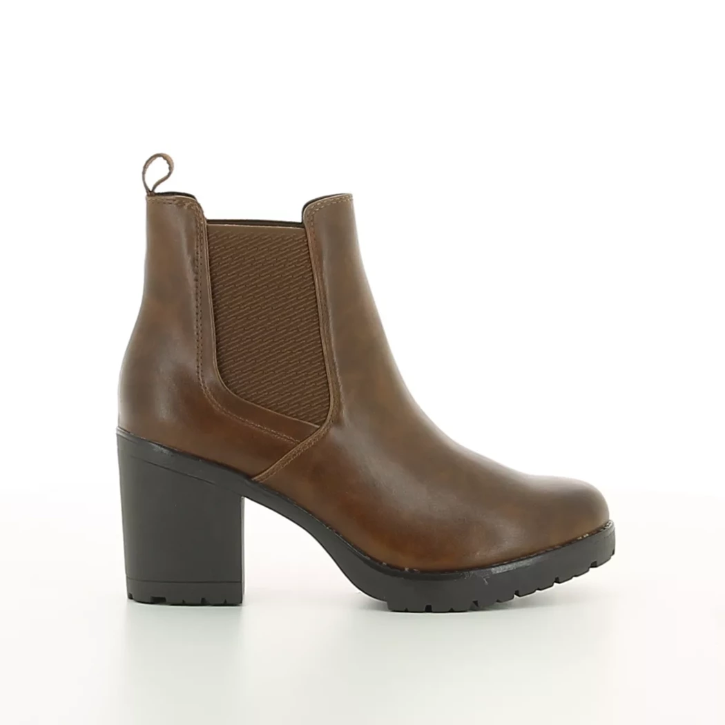 Image (2) de la chaussures Marco Tozzi - Boots Cuir naturel / Cognac en Cuir synthétique