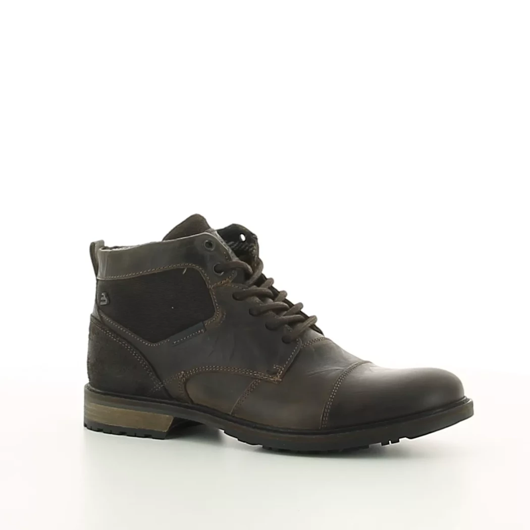 Image (1) de la chaussures Bull Boxer - Bottines Marron en Cuir