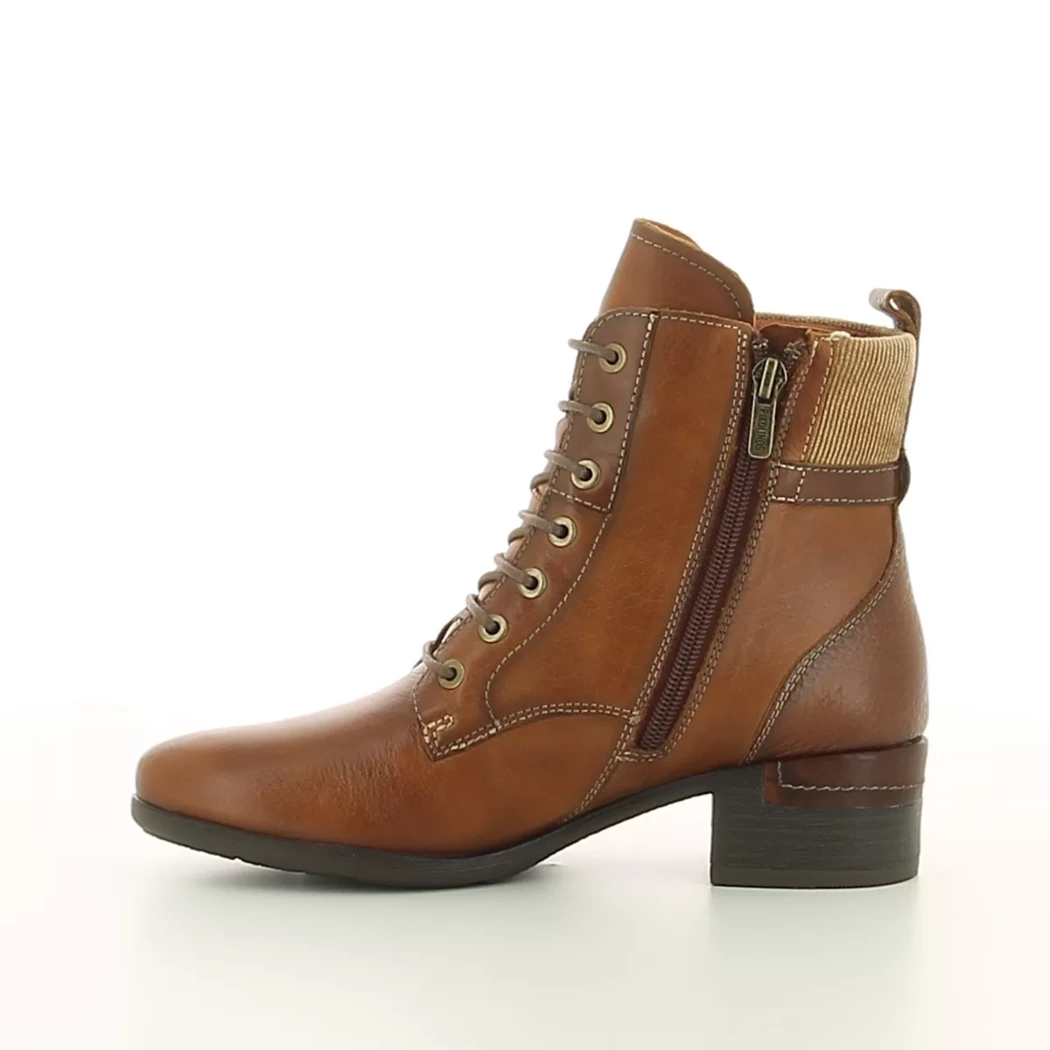 Image (4) de la chaussures Pikolinos - Bottines Cuir naturel / Cognac en Cuir