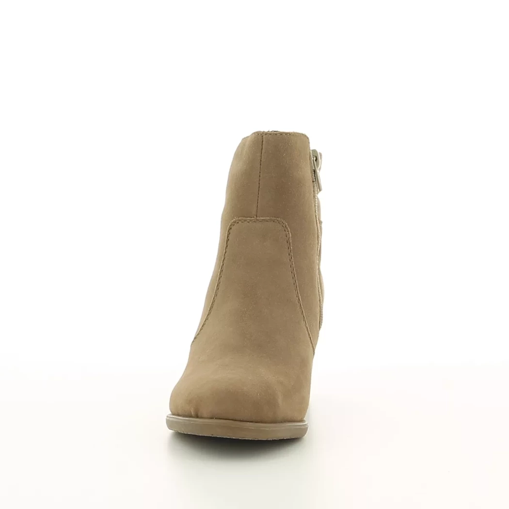 Image (5) de la chaussures Rieker - Boots Taupe en Cuir nubuck