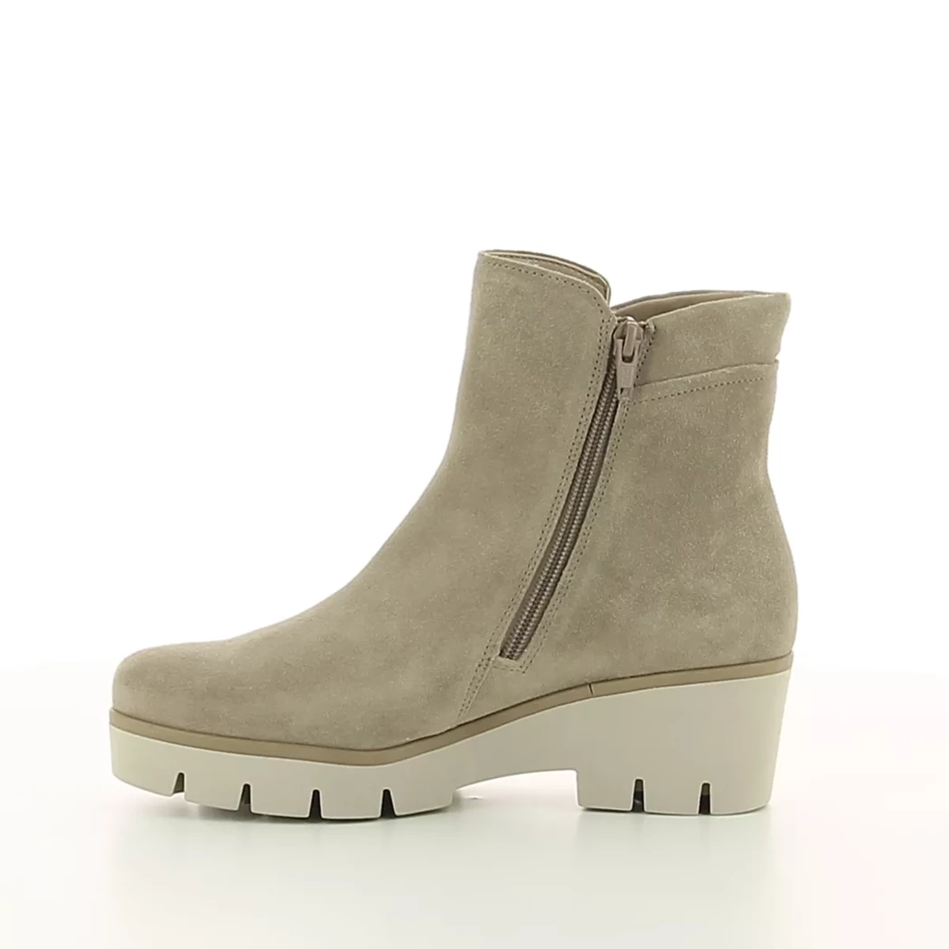 Image (4) de la chaussures Gabor - Boots Taupe en Cuir nubuck