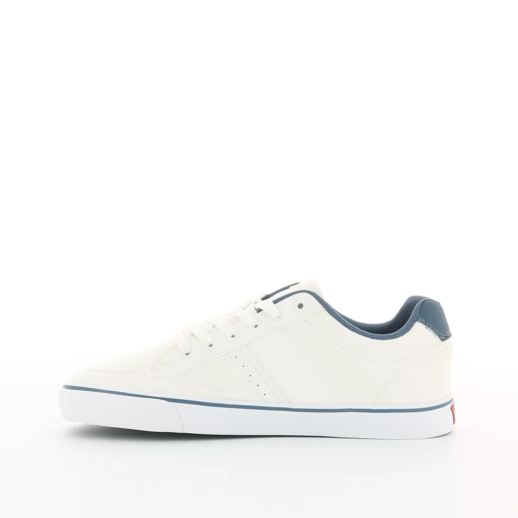 Image (4) de la chaussures Levi's - Baskets Blanc en Cuir synthétique