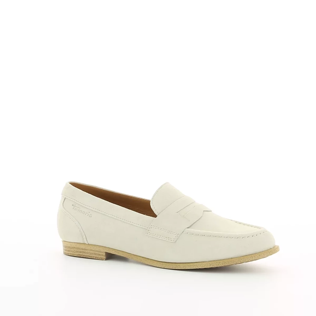 Image (1) de la chaussures Tamaris - Mocassins Beige en Cuir nubuck