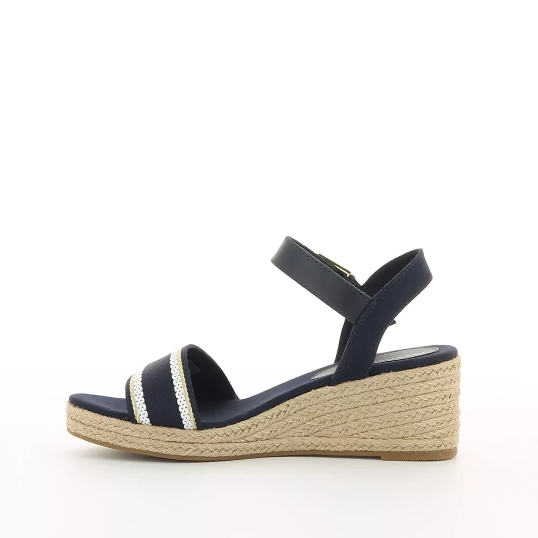 Image (4) de la chaussures Tommy Hilfiger - Sandales et Nu-Pieds Bleu en Textile