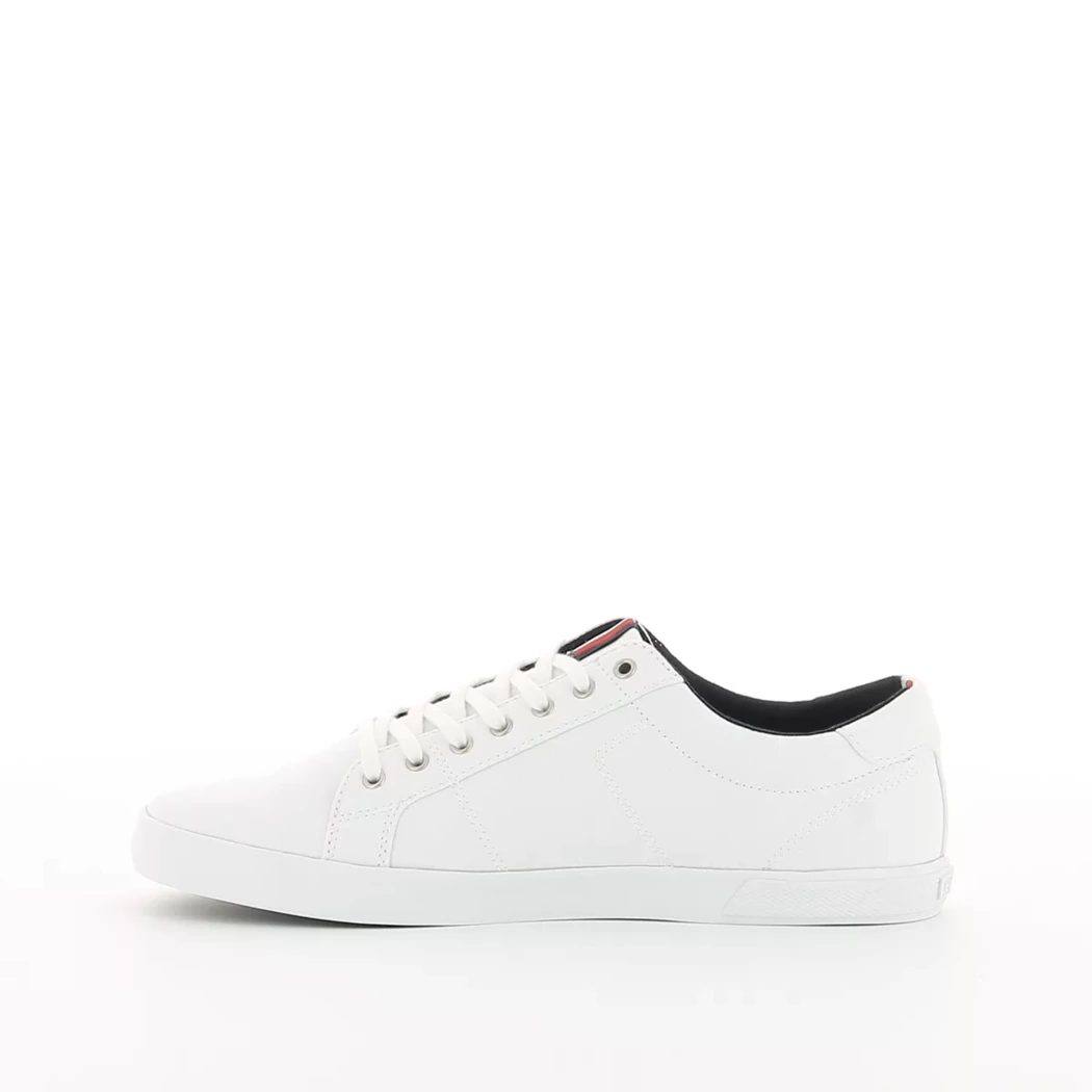 Image (4) de la chaussures Tommy Hilfiger - Baskets Blanc en Textile