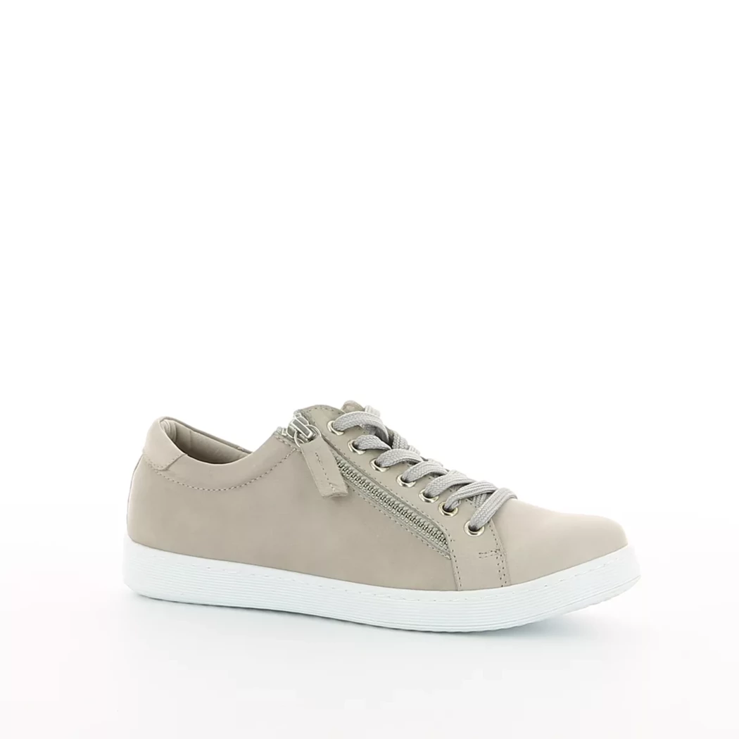 Image (1) de la chaussures Andrea Conti - Baskets Taupe en Cuir