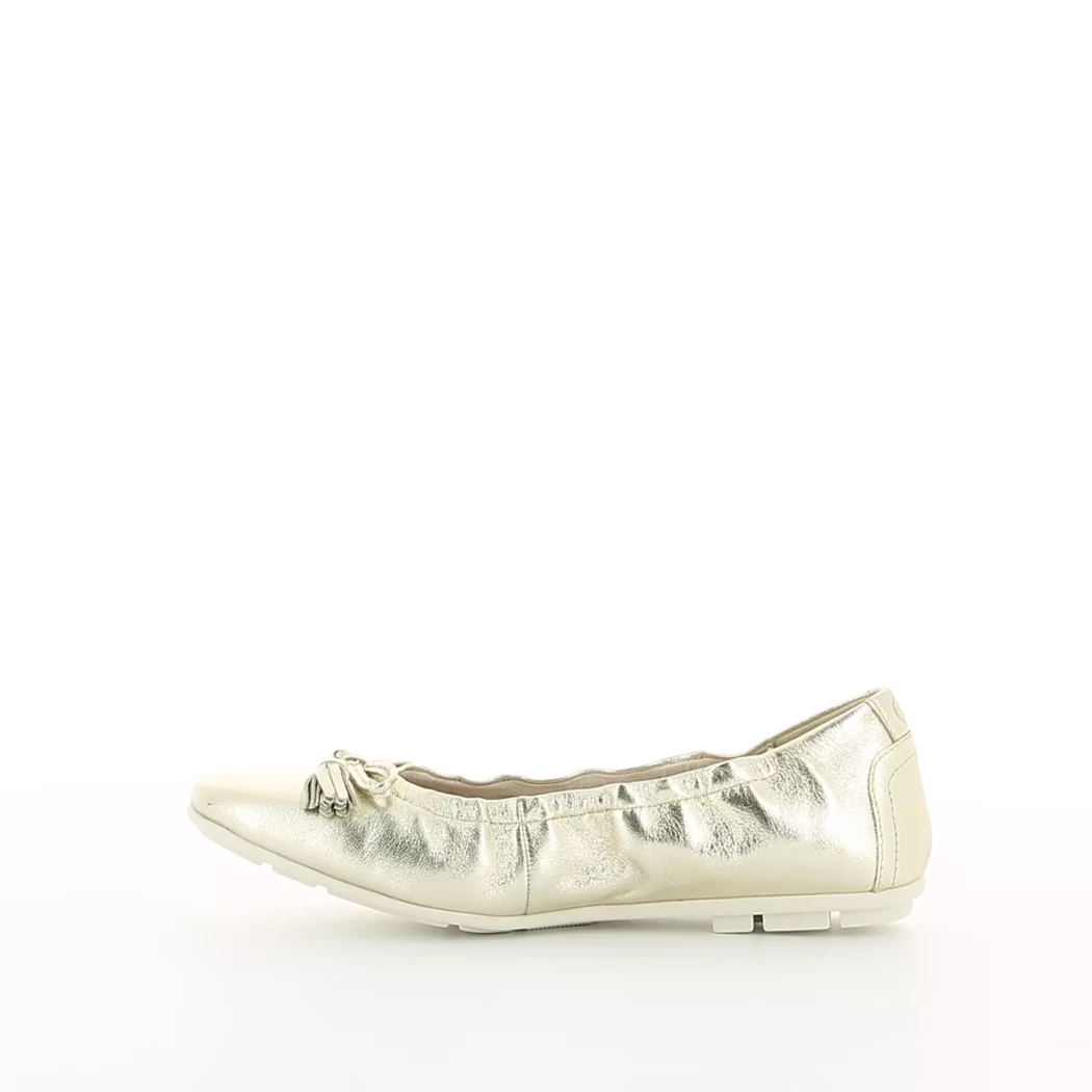 Image (4) de la chaussures Tamaris - Ballerines Or / Bronze / Platine en Cuir
