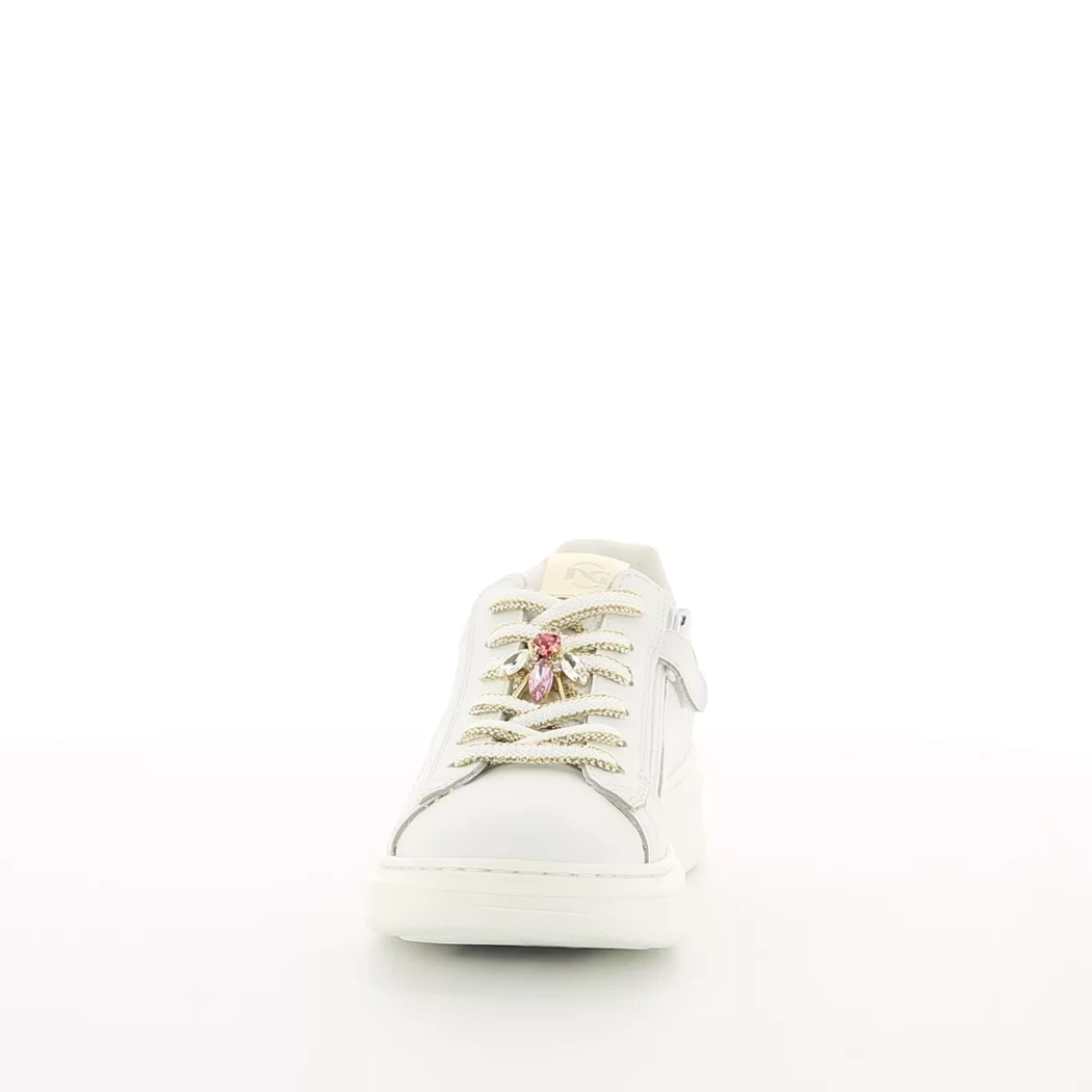 Image (5) de la chaussures Nero Giardini Junior - Baskets Blanc en Cuir