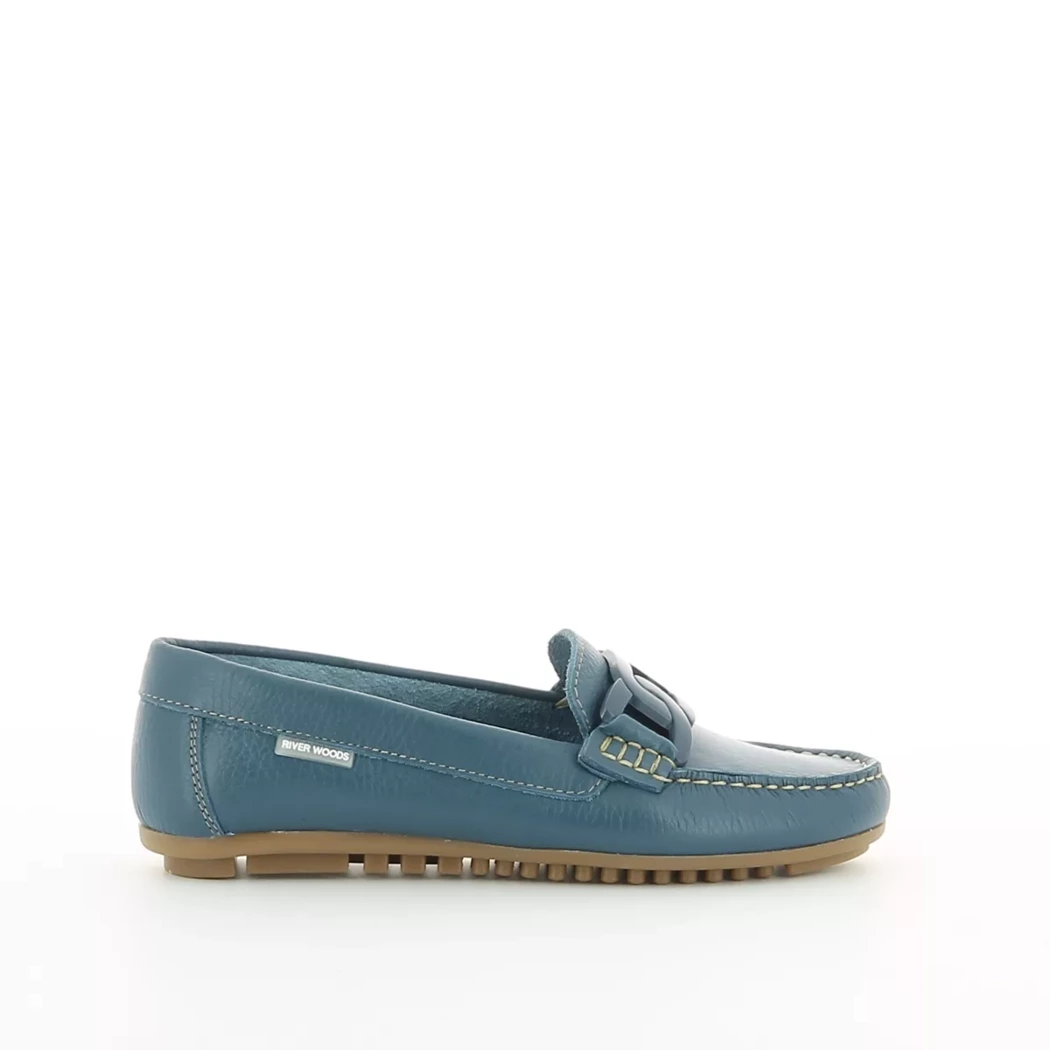 Image (2) de la chaussures Riverwoods - Mocassins Bleu en Cuir