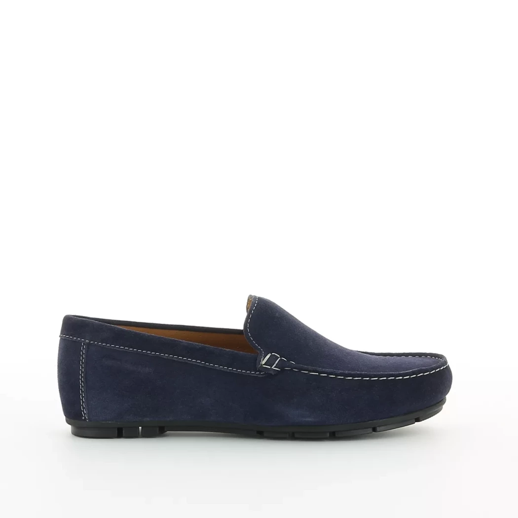 Image (2) de la chaussures Redskins - Mocassins Bleu en Cuir nubuck