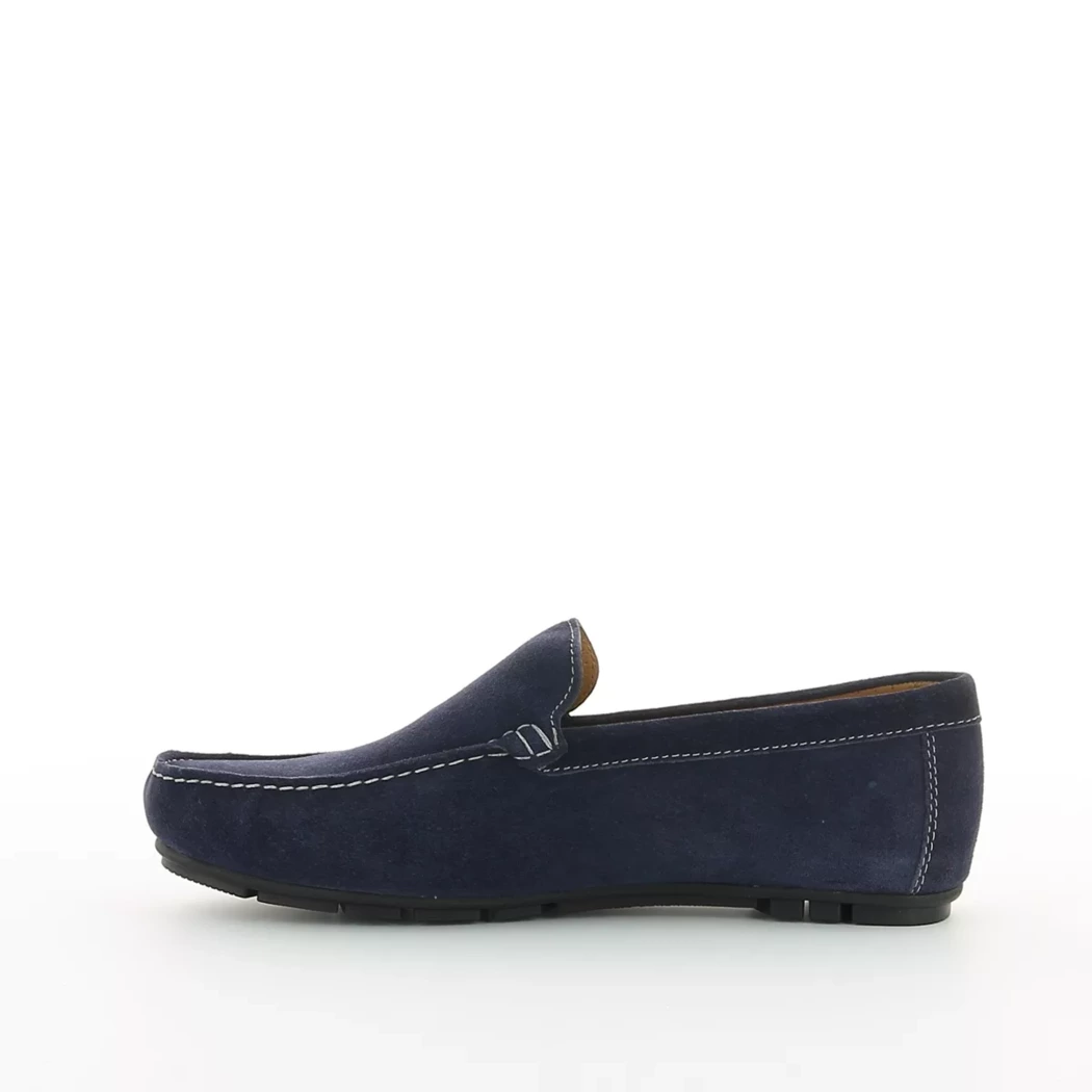 Image (4) de la chaussures Redskins - Mocassins Bleu en Cuir nubuck