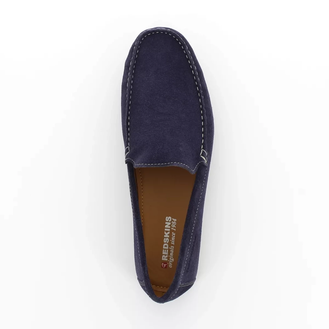 Image (6) de la chaussures Redskins - Mocassins Bleu en Cuir nubuck