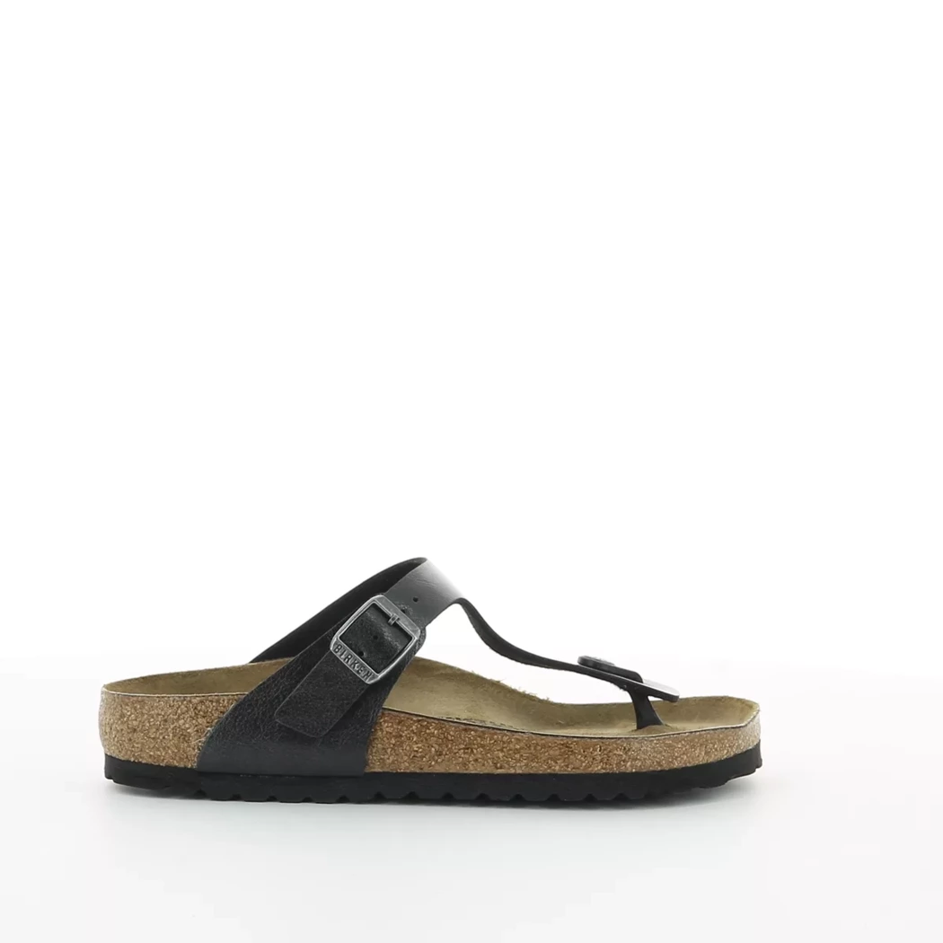 Image (2) de la chaussures Birkenstock - Mules et Sabots Noir en Cuir synthétique