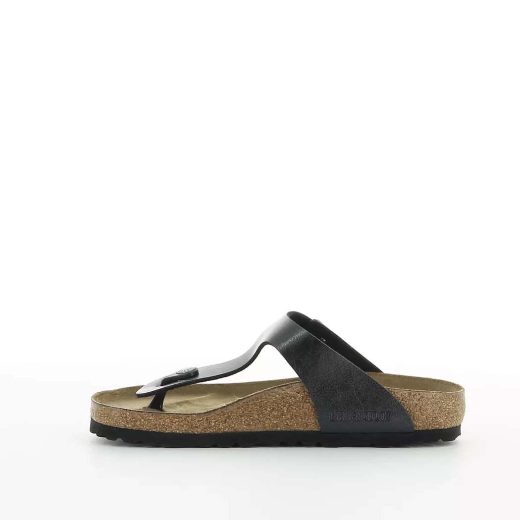 Image (4) de la chaussures Birkenstock - Mules et Sabots Noir en Cuir synthétique