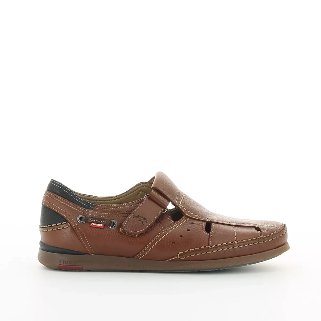 Image (2) de la chaussures Fluchos - Sandales et Nu-Pieds Cuir naturel / Cognac en Cuir