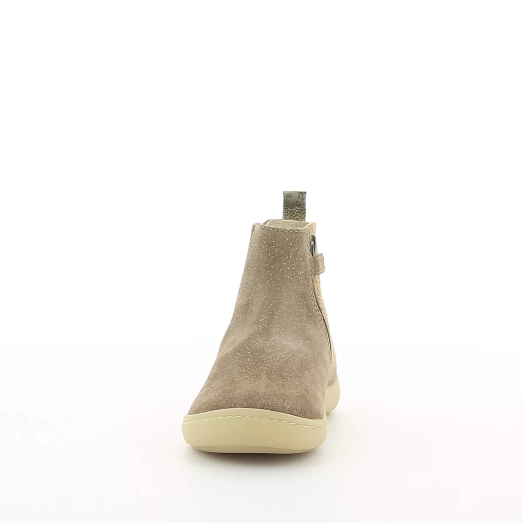 Image (5) de la chaussures Kickers - Boots Taupe en Cuir nubuck