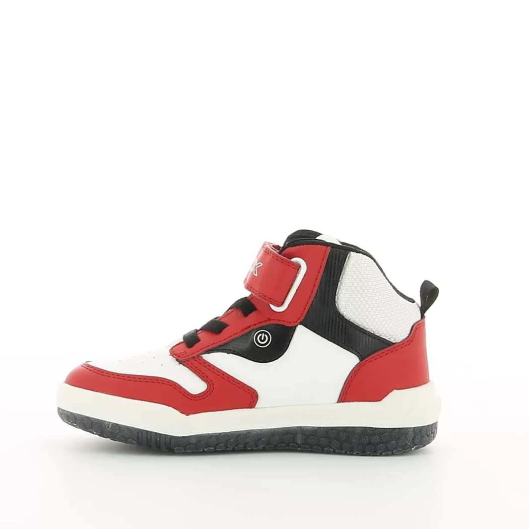 Image (4) de la chaussures Geox - Baskets Blanc en Cuir synthétique