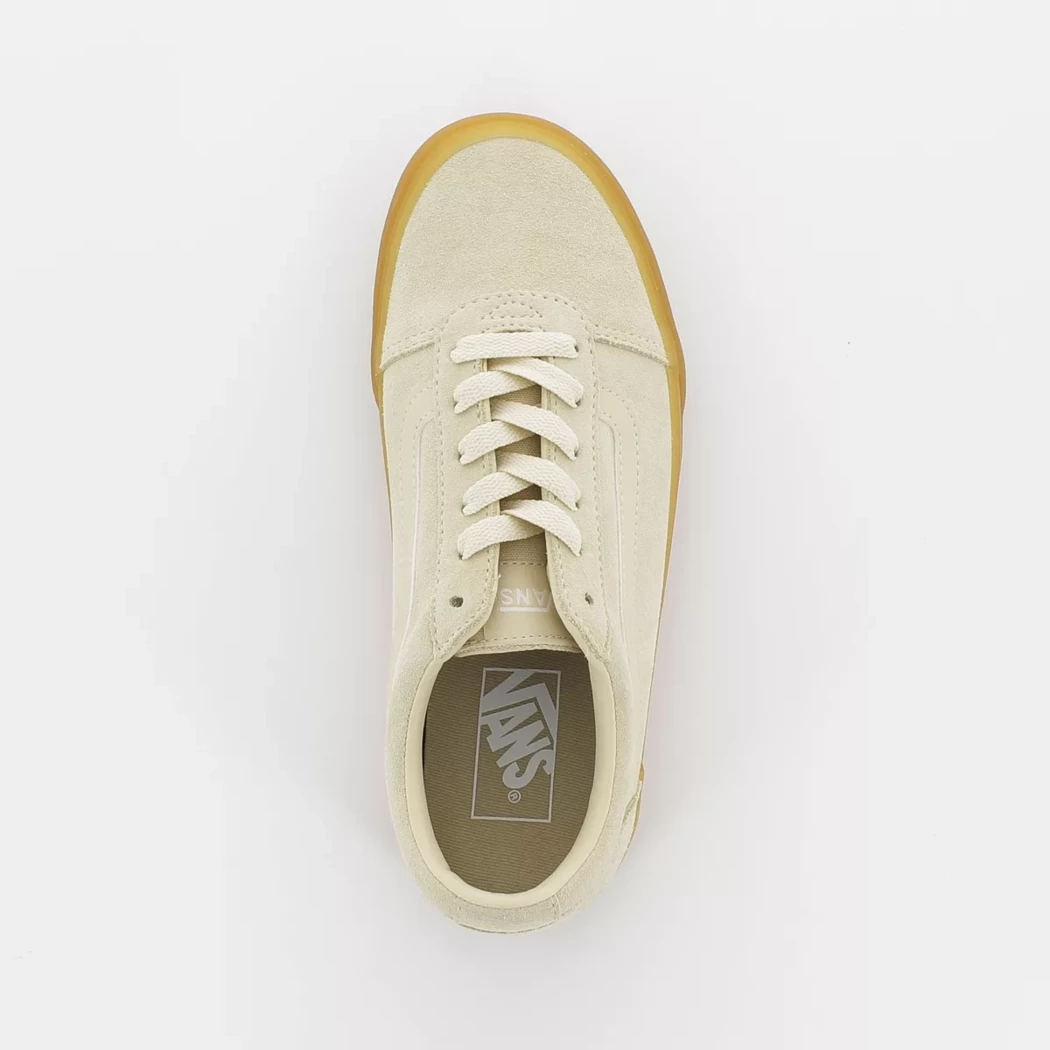 Image (6) de la chaussures Vans - Baskets Beige en Cuir nubuck