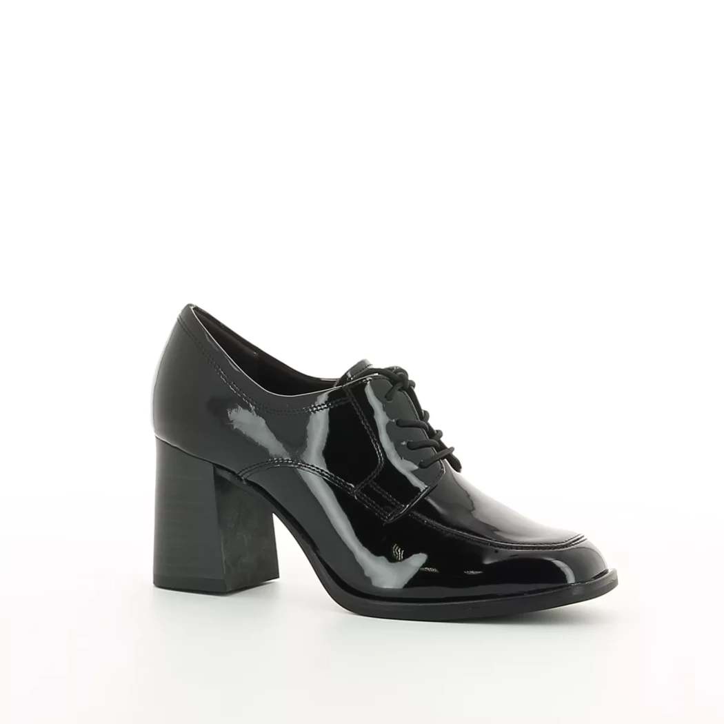 Image (1) de la chaussures Tamaris - Chaussures à lacets Noir en Cuir synthétique