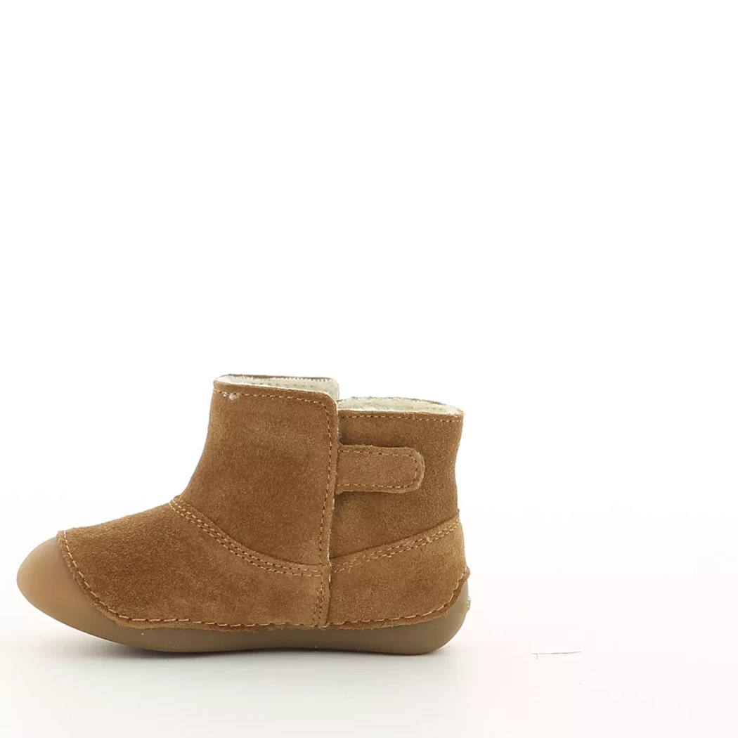 Image (4) de la chaussures Geox - Boots Cuir naturel / Cognac en Cuir nubuck