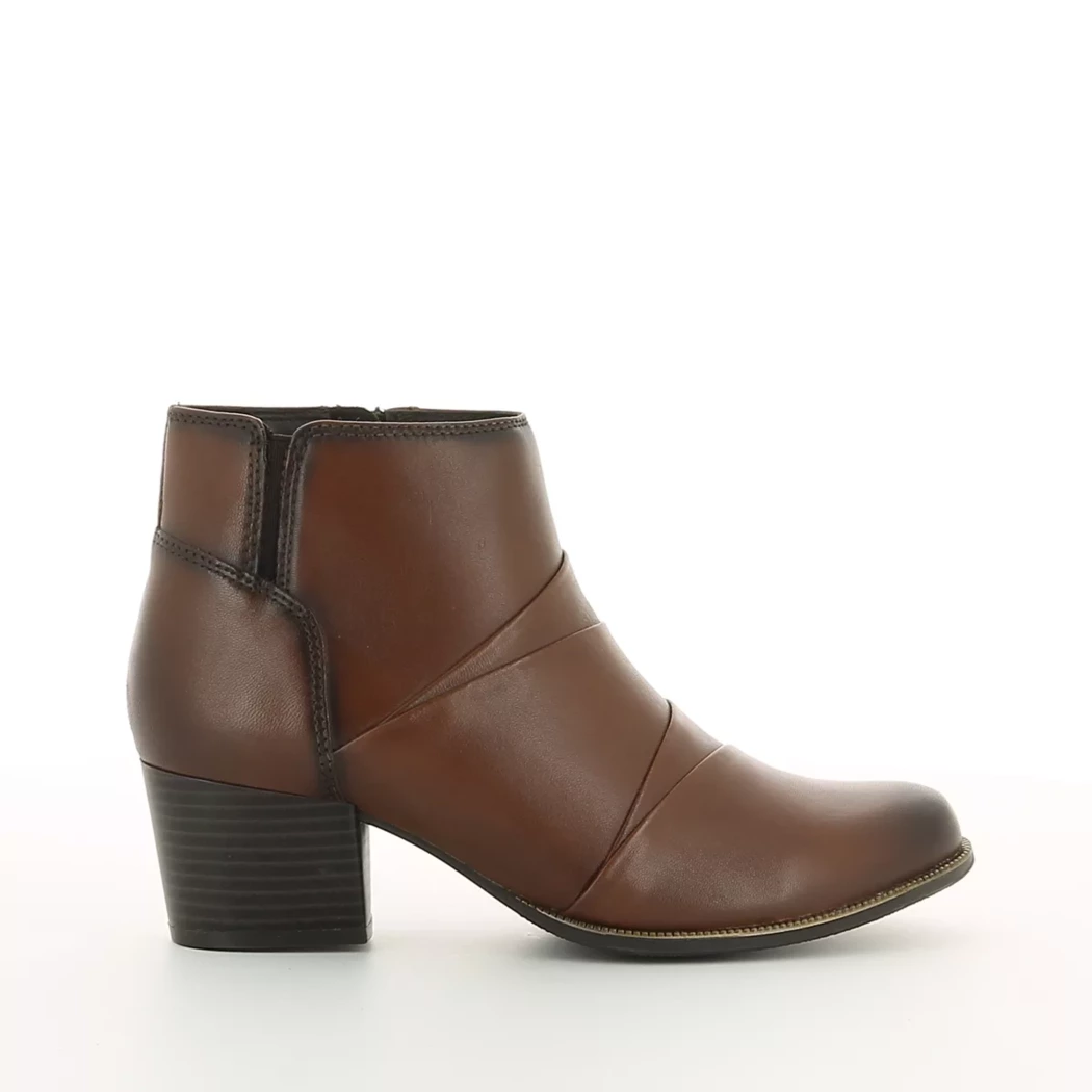 Image (2) de la chaussures Women Office - Boots Cuir naturel / Cognac en Cuir