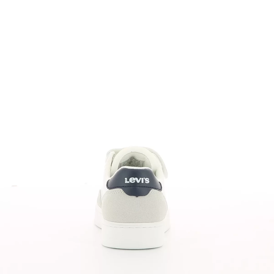 Image (3) de la chaussures Levi's - Baskets Blanc en Cuir synthétique